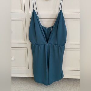 Tobi Turquoise Romper